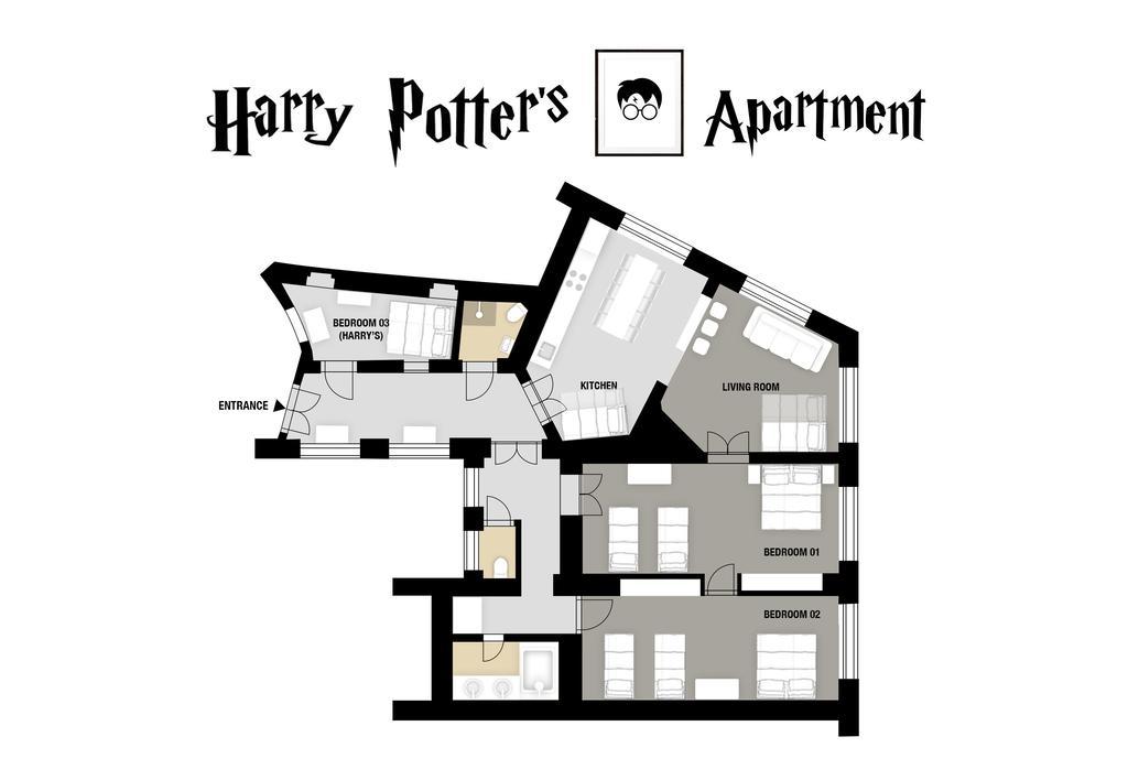 Amazing Harry Potter'S Apt. At Old Town Πράγα Εξωτερικό φωτογραφία